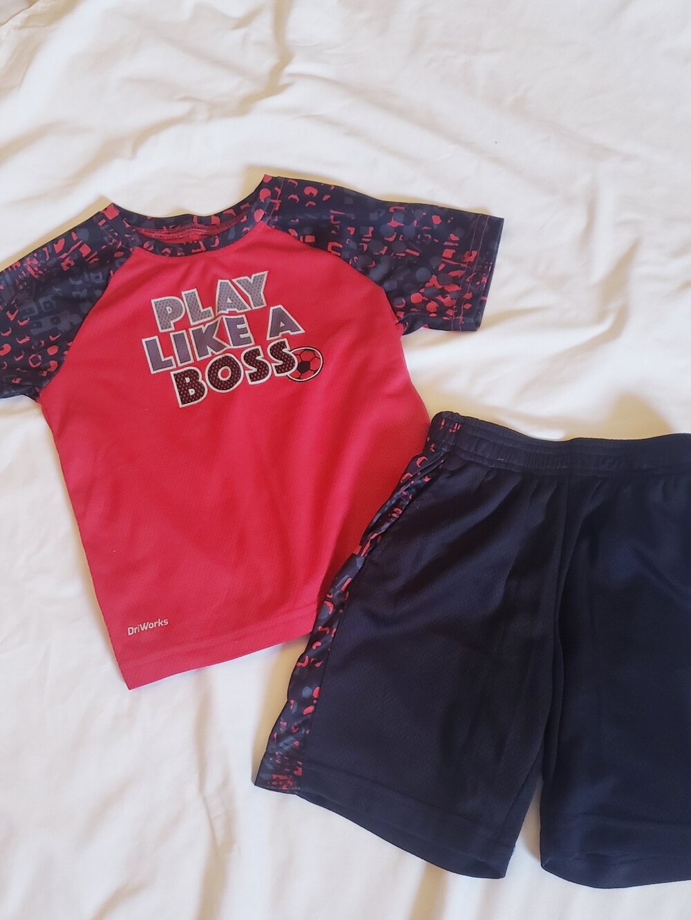5T Boys Athletic Works Outfit